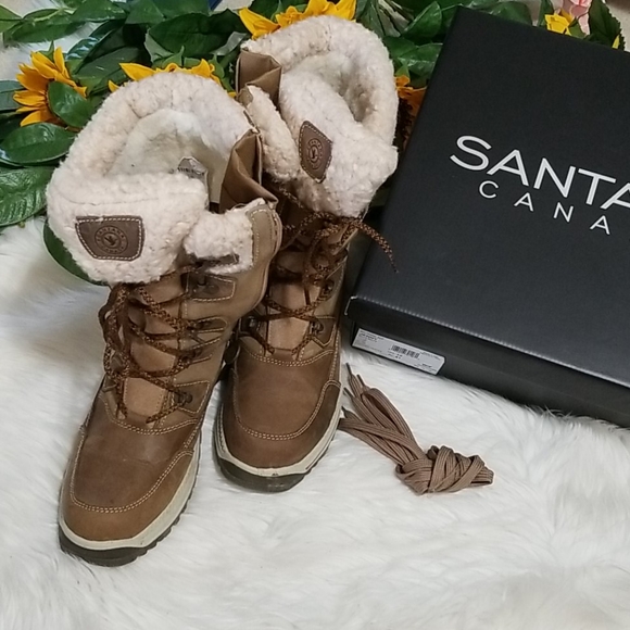 santana canada morella wool lined waterproof boot